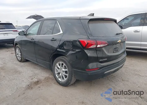 2022 Chevrolet Equinox Fwd Lt из США, поврежденный, VIN 3GNAXKEV0NL255412